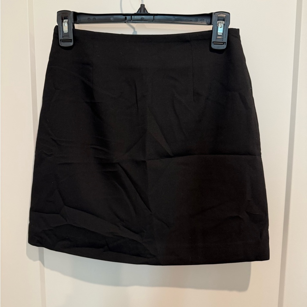 LOFT Black Mini Skirt
